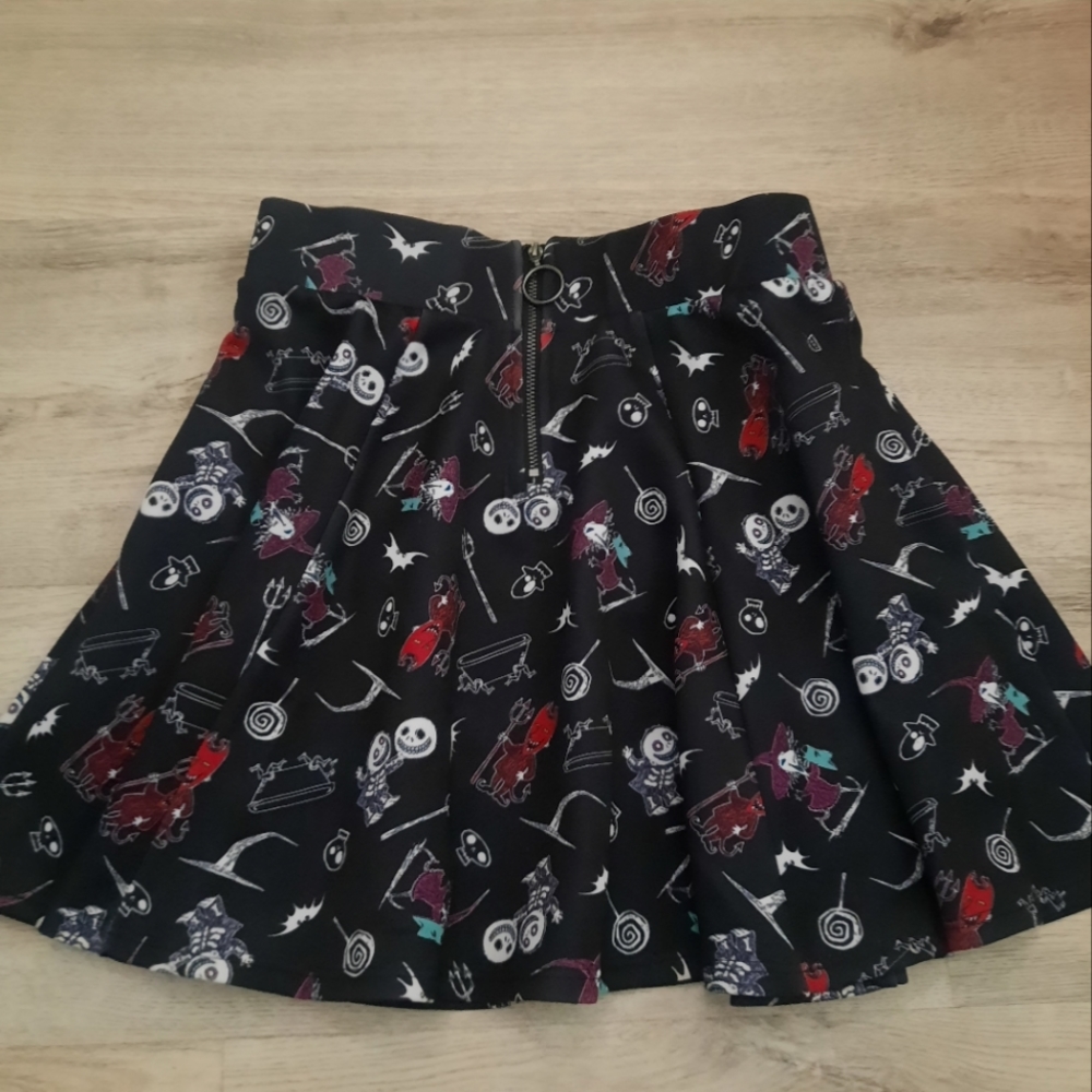 The Nightmare Before Christmas Skater Skirt